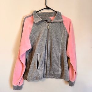 Long sleeve track sweater